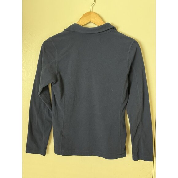 Patagonia Micro D Fleece Jacket Womens XS Blue 1/4 Zip Pullover Lightweight - Picture 5 of 10